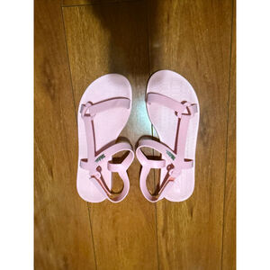Women's Melissa Pink Flat Sandals Size 7
